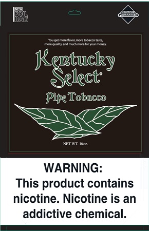 KENTUCKY SELECT PIPE TOBACCO 16oz BAG (1pc)