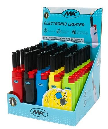 MK ELECTRONIC LIGHTER (50pcs)
