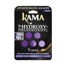 KAMA 7 HYDROXY + PSEUDO TABLETS 500MG 5CT(1PK)(MSRP: $45)