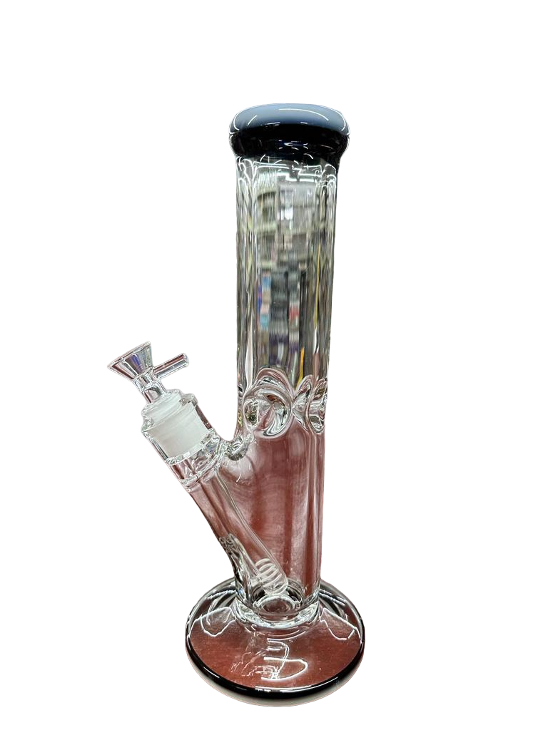 11&quot; PART COLOR 9mm THICK STRAIGHT WATER PIPE (1pc)