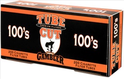 GAMBLER TUBE CUT TUBES 100s 200ct- SLEEVE (5pcs)