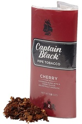 CAPTAIN BLACK PIPE TOBACCO 1.5oz POUCH (5pcs) (CHERRY)