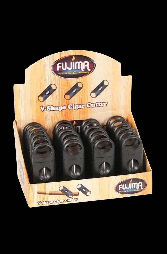 FUJIMA V SHAPE CIGAR CUTTER- 24PCS