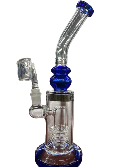 11" SINGLE PERC CRAZY 8 WATER PIPE (1pc)