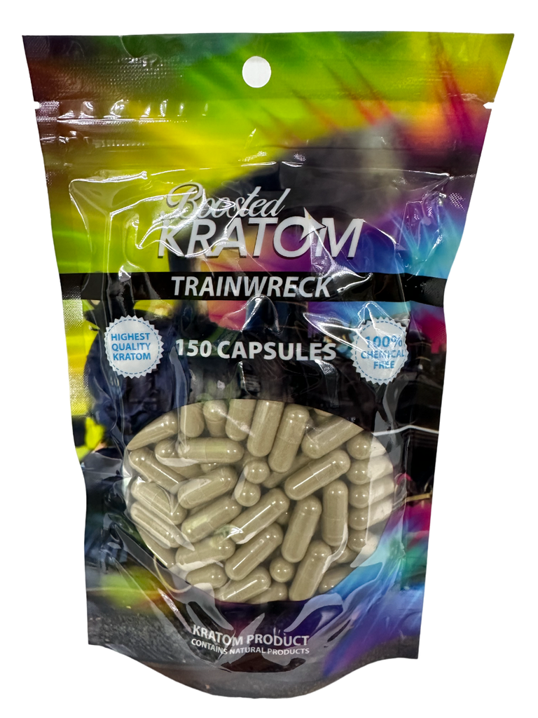 Boosted Kratom 150ct Capsules(Msrp $24.99)