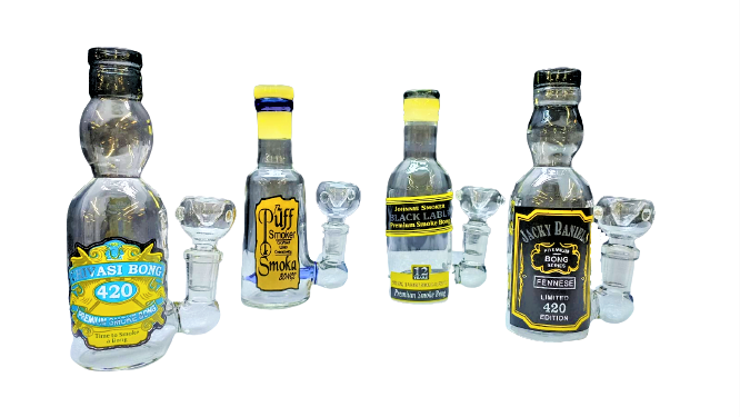 5.5" LIQUOR STYLE GLASS WATER PIPE (1pc)