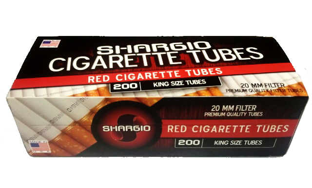SHARGIO TUBES KING SIZE 200ct- SLEEVE (5pcs)