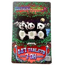 OVERSEAS ORGANIX 7 Hydroxy 22mg Tablets 3ct DISPLAY (10pcs)