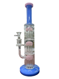3 LAYER TREE PERC 14" WATER PIPE (1pc)