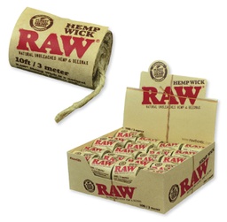 RAW HEMP WICK 10ft/ 3M (40pcs)